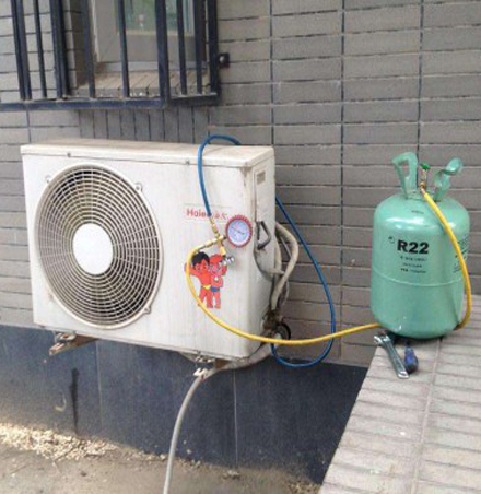 来宾空调加氟