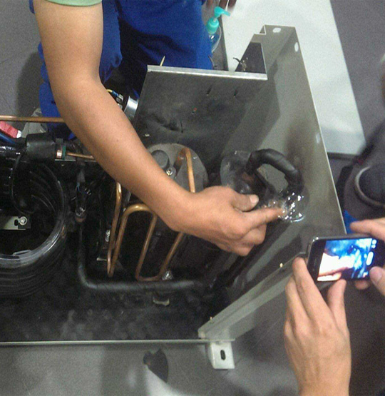 来宾维修空调制冷效果差